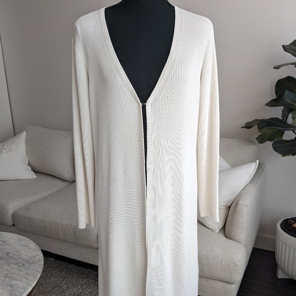 Belldini Ribbed Cardigan - Picture 2 of 11